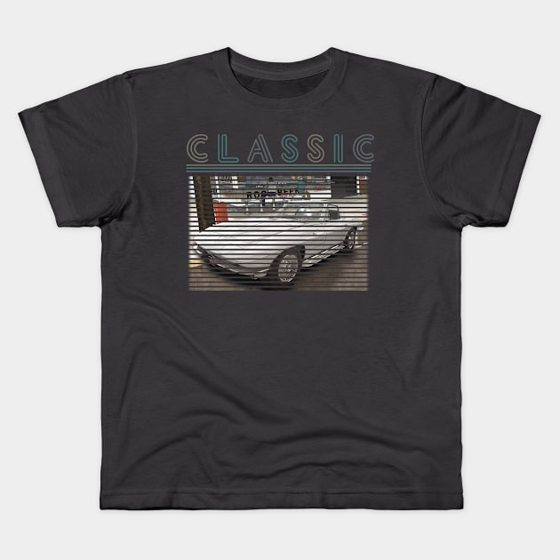 Classic Corvette Stingray Kids T-Shirt by J. Christopher Schmidt